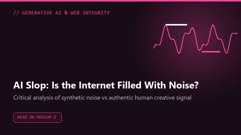 AI Slop: Is the Web Filled With Noise?