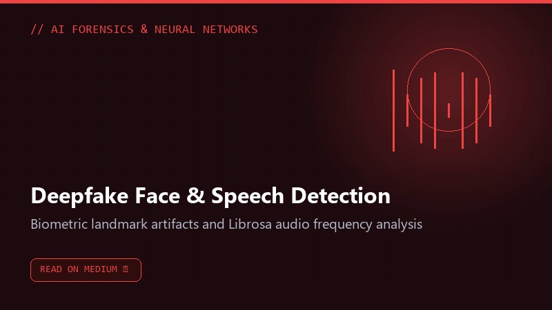 Deepfake Face and Speech Detection