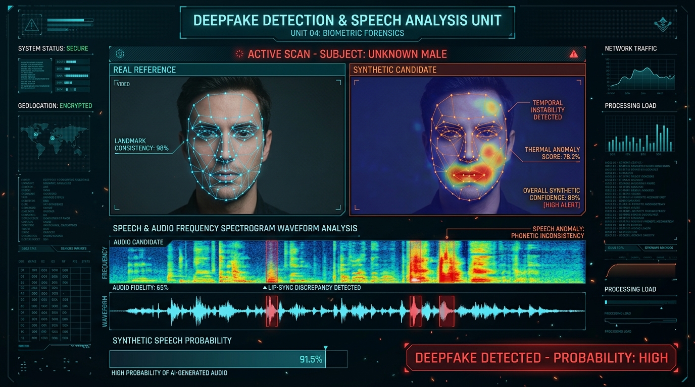 Deepfake Face & Speech Detection